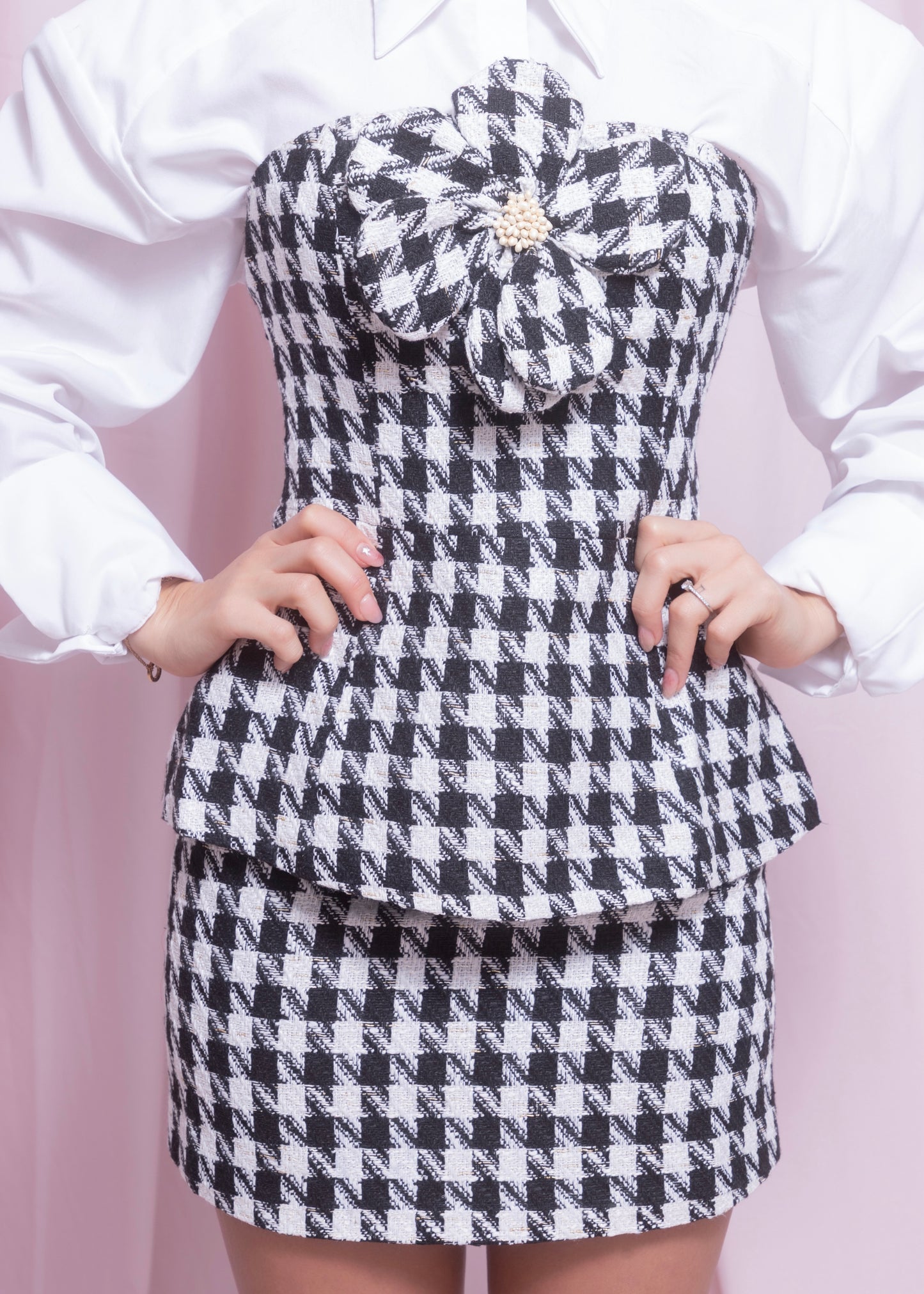 “ANGELINA” set tweed