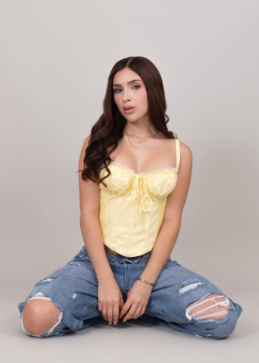 Top “PETRA” YELLOW