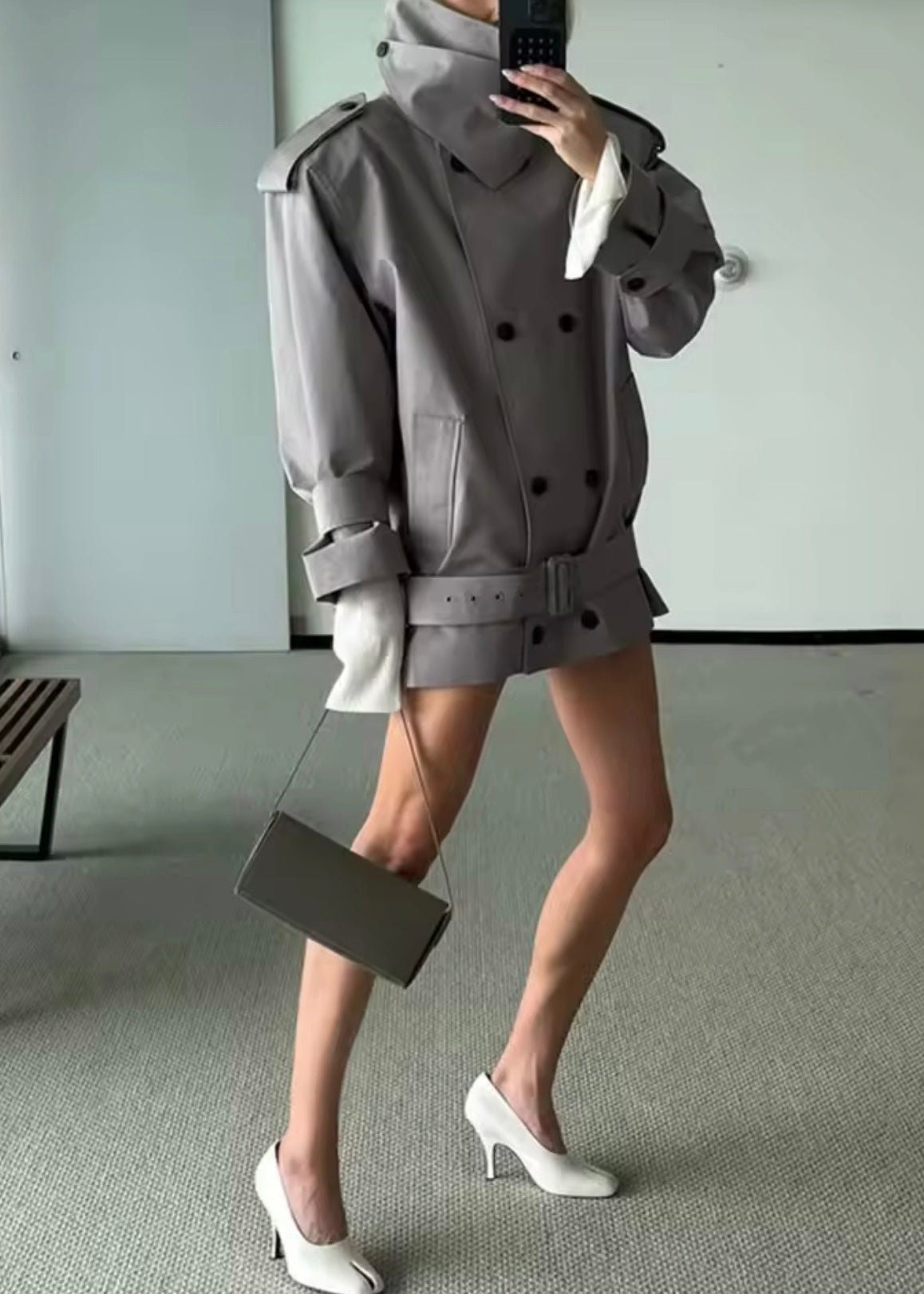 Blazer gris “LAUREN”