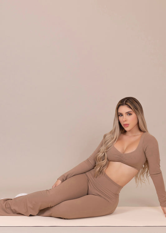 Conjunto “CHELSEY” café