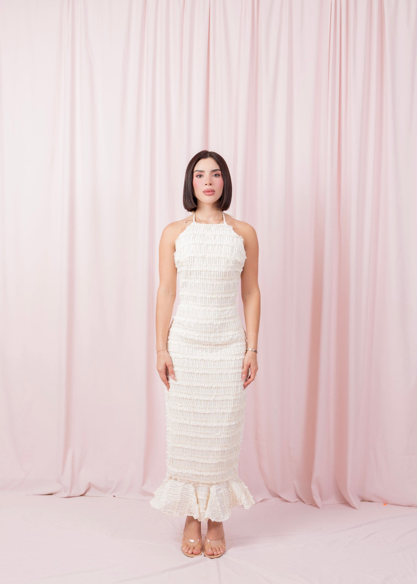 Cream dress