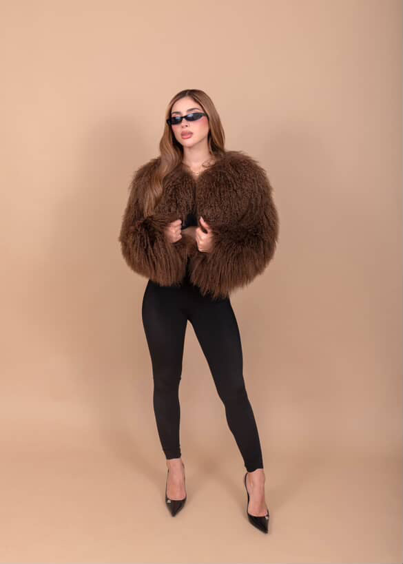 Abrigo crop “ARIANA”