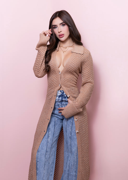 GOLD CARDIGAN