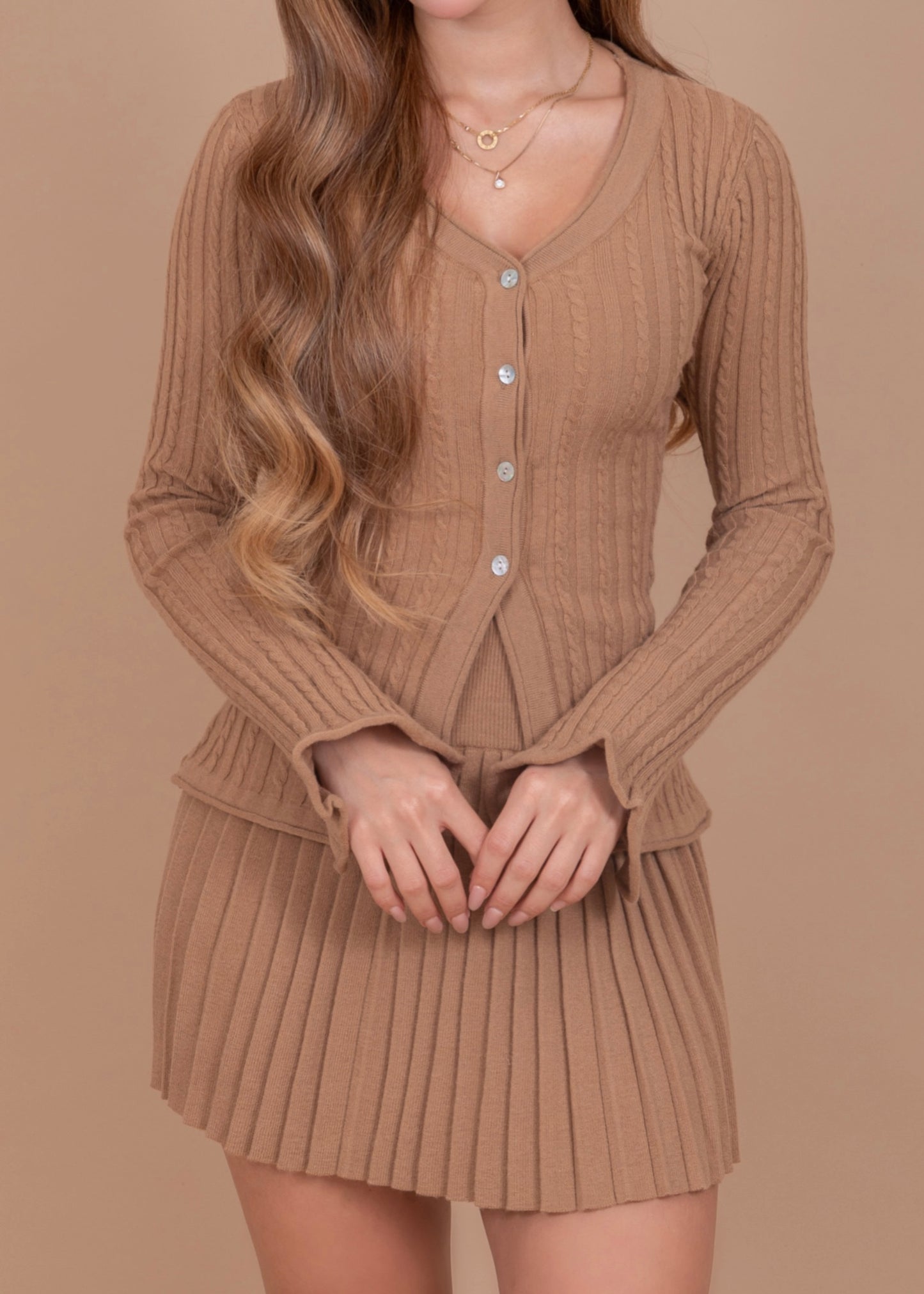 Conjunto cardiga “CAMEL”