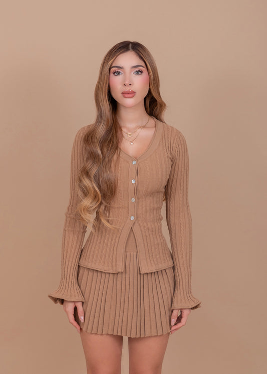 Conjunto cardiga “CAMEL”