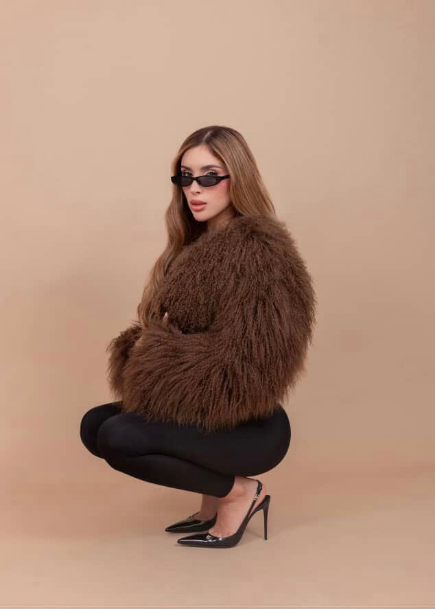 Abrigo crop “ARIANA”