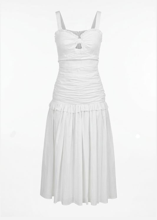 “LISA” white dress